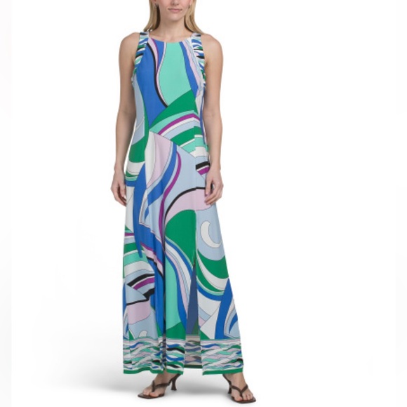 London Times Dresses & Skirts - Pucci Inspired Maxi Dress